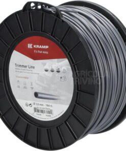 Hilo de corte, Ø3mm x 164m, redondo, gris, Titanium Power de Kramp