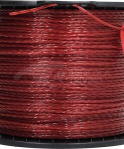 Hilo de corte, Ø3mm x 281m, trenzado, silencioso, rojo, Kramp 5 Hilo de corte, Ø3mm x 281m, trenzado, silencioso, rojo, Kramp