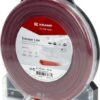 Hilo de corte, 3mm x 44m, cuadrado, rojo, Kramp 26 Hilo de corte, 3mm x 44m, cuadrado, rojo, Kramp