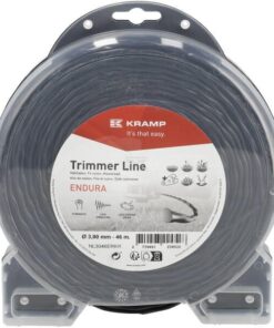 Hilo de corte Ø3,0x46m, torsión oval, negro, Kramp Endura