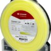 Hilo de corte, Ø2,4 mm x 45 m, redondo, amarillo,, Kramp