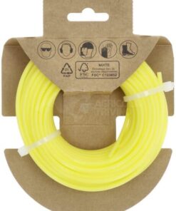 Hilo de corte Ø3,3x15m, redondo, amarillo, Kramp Efficiency