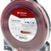Hilo de corte, 3.3mm x 36m, cuadrado, rojo, Kramp