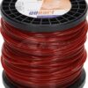 Hilo de corte Ø 3.3mm 45m sección redonda rojo gopart