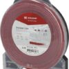 Hilo de corte, Ø3.3mm x 46m, trenzado, silencioso, rojo, Kramp