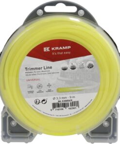 Hilo de corte, Ø3.3mm x 9m, redondo, amarillo, Kramp 6 Hilo de corte, Ø3.3mm x 9m, redondo, amarillo, Kramp