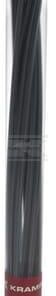 Hilo de corte, 3.5mm x 0.42m, cuadrado, gris, Titanium Power de Kramp