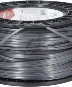 Hilo de corte, 3.5mm x 95m, cuadrado, gris, Titanium Power de Kramp 12 Hilo de corte, 3.5mm x 95m, cuadrado, gris, Titanium Power de Kramp