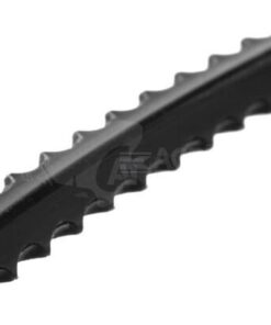 Hilo de corte, 4mm x 0.26m, cuadrado, negro, Nylsaw de Kramp 7 Hilo de corte, 4mm x 110m, cuadrado, negro, Nylsaw de Kramp