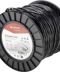 Hilo de corte Ø4,0x122m, torsión oval, negro, Kramp Endura