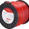 Hilo de corte, 4mm x 122m, cuadrado, rojo, Kramp
