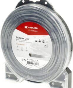 Hilo de corte, 4mm x 23m, cuadrado, gris, Titanium Power de Kramp