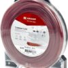 Hilo de corte, 4mm x 25m, cuadrado, rojo, Kramp