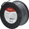 Hilo de corte, 4mm x 72m, cuadrado, gris, Titanium Power de Kramp