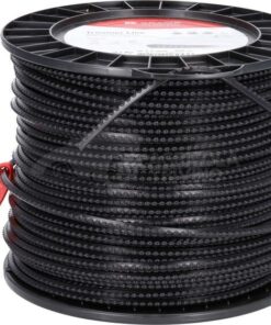 Hilo de corte, 4.5mm x 100m, cuadrado, negro, Nylsaw de Kramp