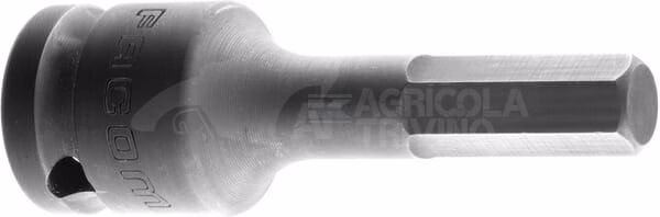 Vaso imp. dest. 1/2" 6 caras 6 mm 1 Vaso imp. dest. 1/2" 6 caras 6 mm