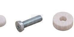 Tornillo para placa matrícula M6x20