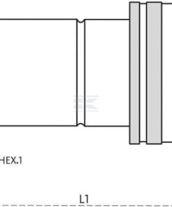 Acoplamiento rápido hembra 1/2" - M22x1,5