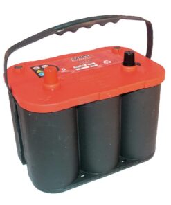 Batería 12 V 50 Ah, 815 A, AGM Red Top RTS 4.2, Optima