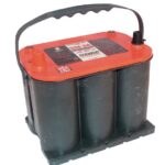 Batería 12 V 44 Ah, 730 A, AGM, Red Top RTS 3.7, Optima