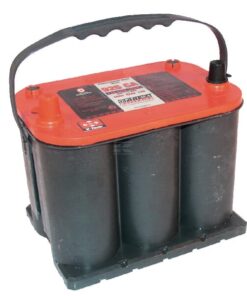 Batería 12 V 44 Ah, 730 A, AGM, Red Top RTS 3.7, Optima