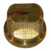 Boquilla descentrada 90° 5-brass 3 Boquilla estándar, doble, chorro plano OC 90° latón Lechler