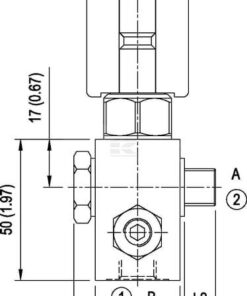 Valve 2/2-way VEI-CE 8 A-2A-06