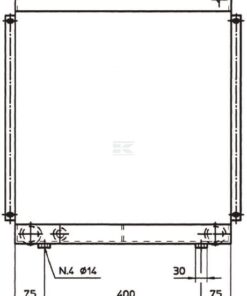 Enfriador de aceite (12 V) 38-50°C 2050K-12-2-01