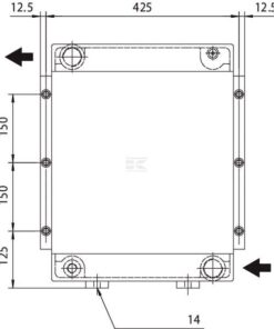 Enfriador de aceite (400 V) 50-38'C HPA-24-03-2-01