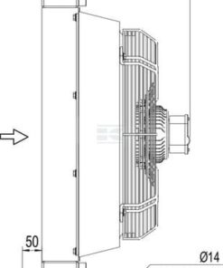 Refr. ac. 400 V HPA 12 40-28°
