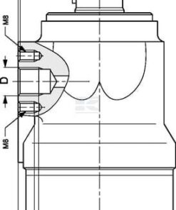 Motor Orbit cardán Ø32 4-L
