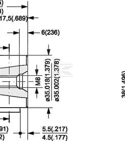 Motor Orbit cardán Ø32 4-L