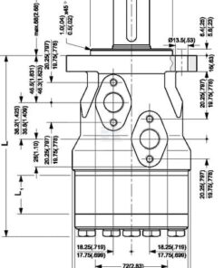 Motor Orbit cardán Ø32 4-L