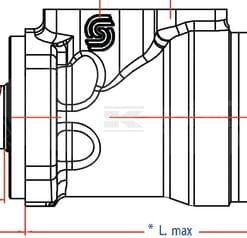 Cardán motor orb. Ø32 4conex