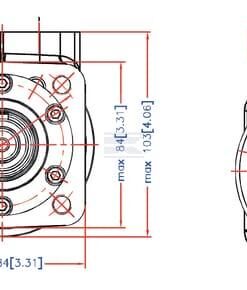 Motor Orbit, cardán Ø25,4-L