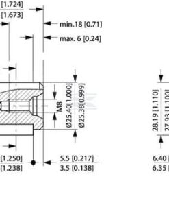 Eje motor orbital Ø1 pulg. A2