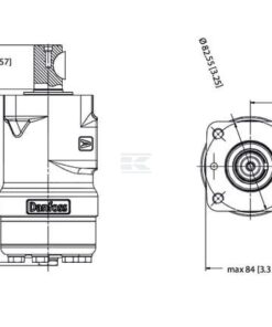 Eje motor orb. Ø 1