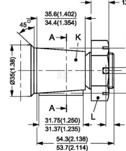 Motor de rueda, eje 1/4,cónico" 10 Motor de rueda, eje 1/4,cónico
