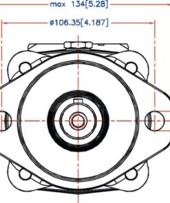 Motor Orbit cardán Ø1