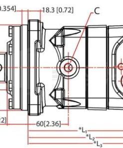 Motor Orbit cardán Ø40 estánd.
