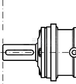 Motor Orbit cardán Ø40 estánd.