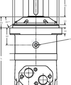 Motor Orbit cardán Ø50 estánd.