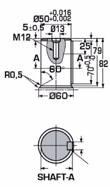 Motor Orbit cardán Ø50 estánd.