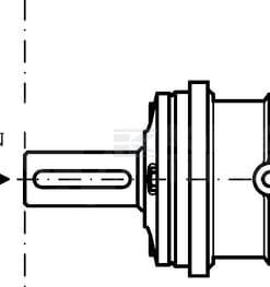 Motor Orbit cardán Ø50 estánd.