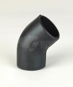 Codo de goma de 45 grados, 63,5 mm
