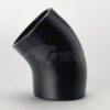 Codo de goma de 45 grados, 102 mm