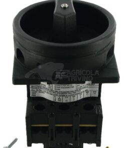 Conmutador levas 3P, 25A, BK