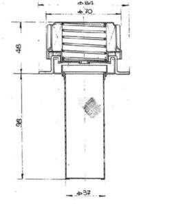 Tapón de depósito Donaldson