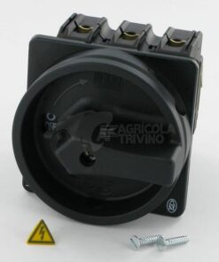 Conmutador levas 3P+N, 32A, BK