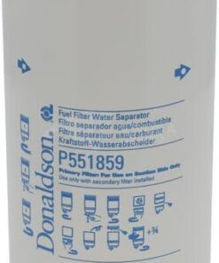 Filtro separador de combustible-agua a rosca